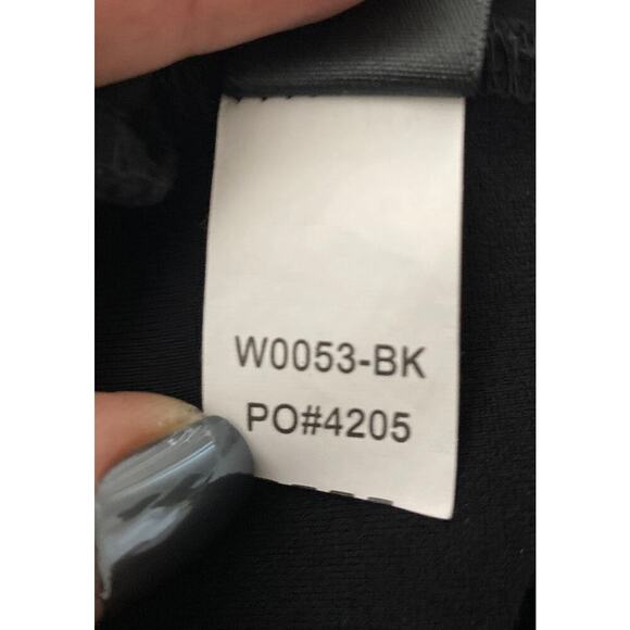 Betabrand Women's Classic Dress Pants Yoga Pants Black Skinny Pull Up Stretch - Picture 14 of 14